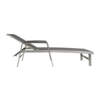 Wavellite Outdoor Chaise Lounges with Aluminum Frame and Mesh Seating
