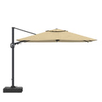11' Outdoor Square Double Top Patio Umbrella, Base Not Included