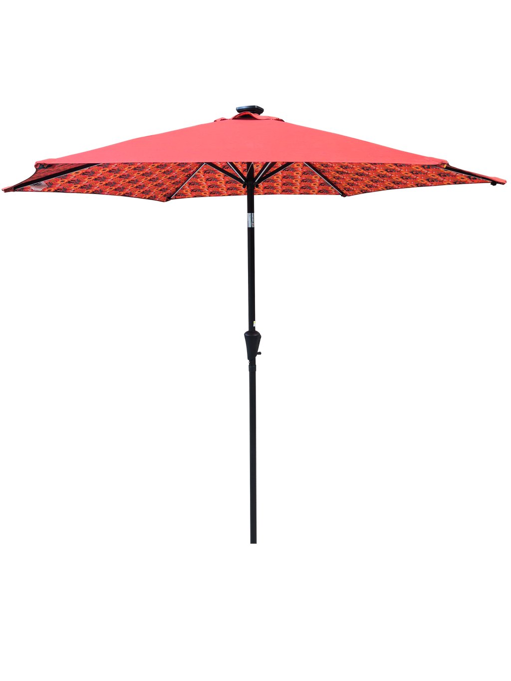 Parasol 9' Patio Umbrella with Lights