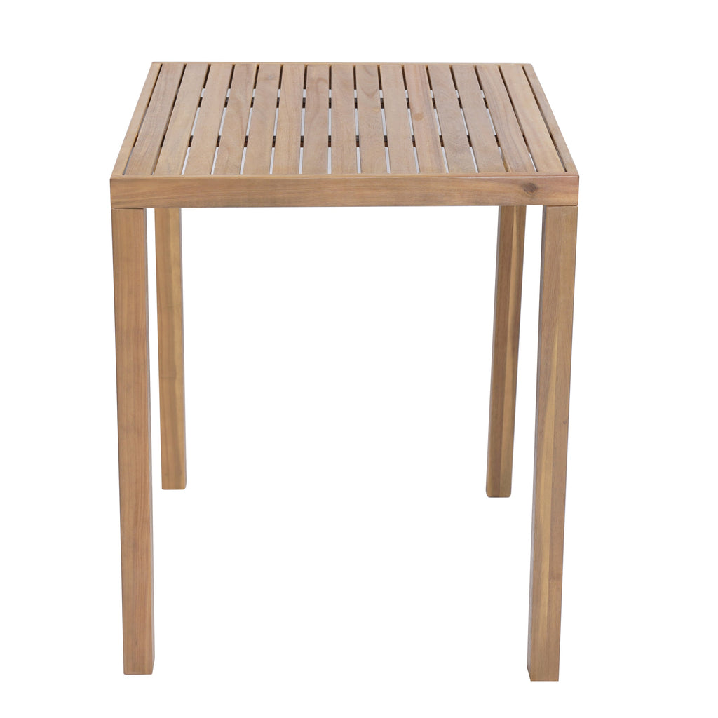 Seacliff Outdoor Acacia Wood Bar Table