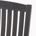 Muse Outdoor Acacia Rocking Chair with Slat Design