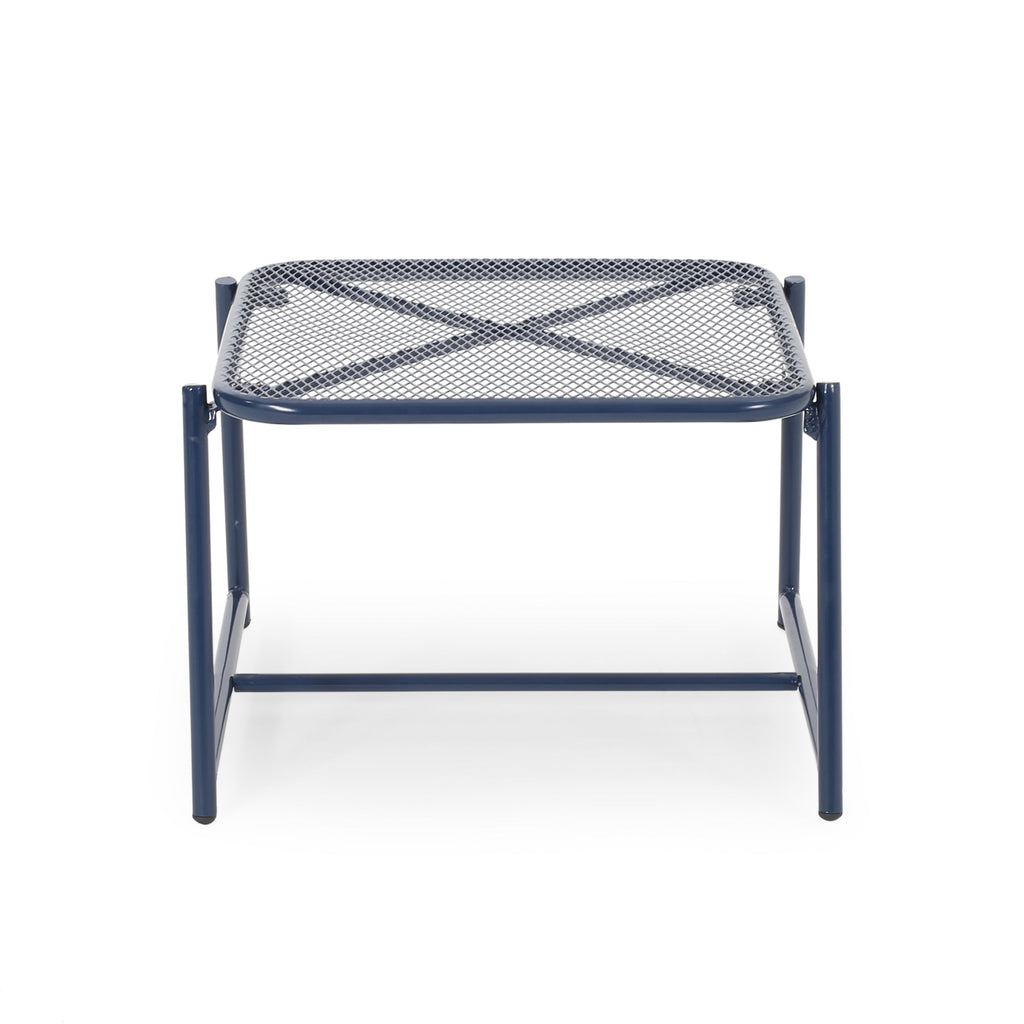 Kincaid Outdoor Modern Iron Side Table