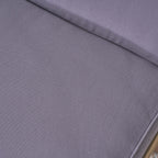 Ariana Acacia Wood Chaise Lounge with Cushion