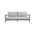 Mariner Outdoor Aluminum Sofa with Sunbrella Cusions