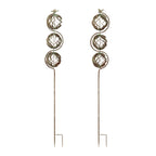 Bird and Butterfly w/Triple Orb Stake, Set of 4