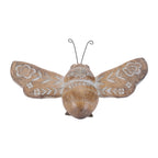 Floral Etched Insect Shelf Sitter, Set of 4