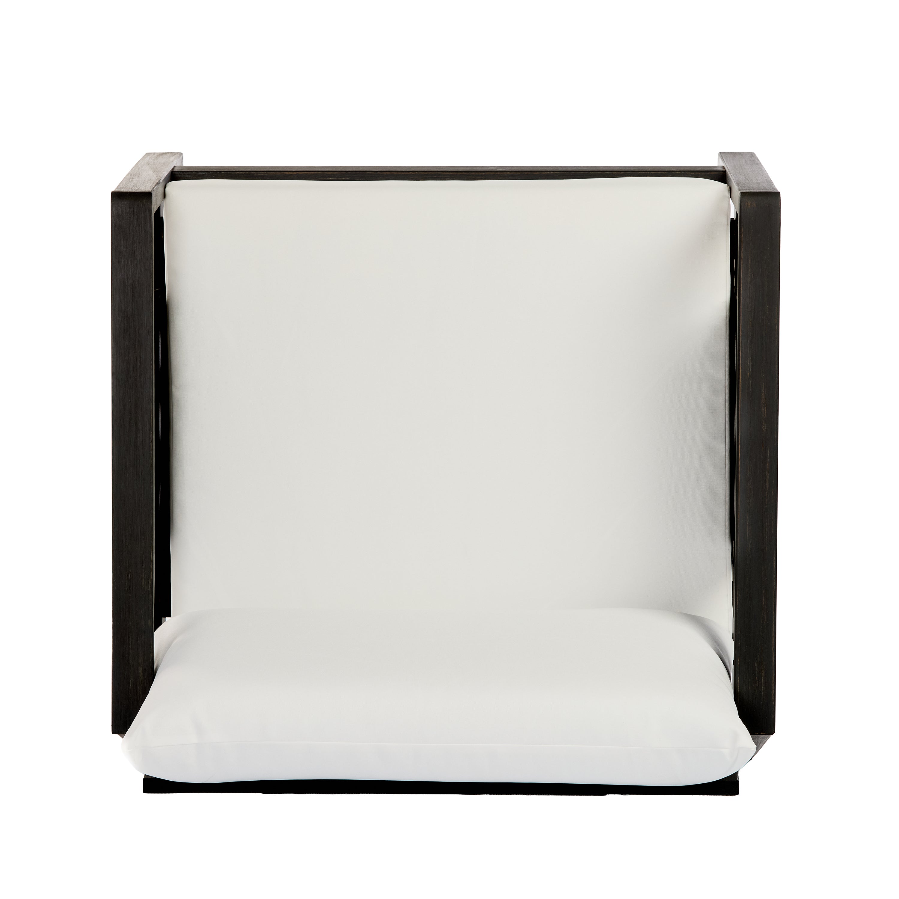 Khali Outdoor Club Chair with Acacia Wood Frame