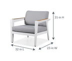 Newport 4-Piece Conversation Set