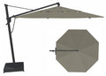 13' AKZ+ Round Cantilever Black Frame Boulder Canopy Umbrella