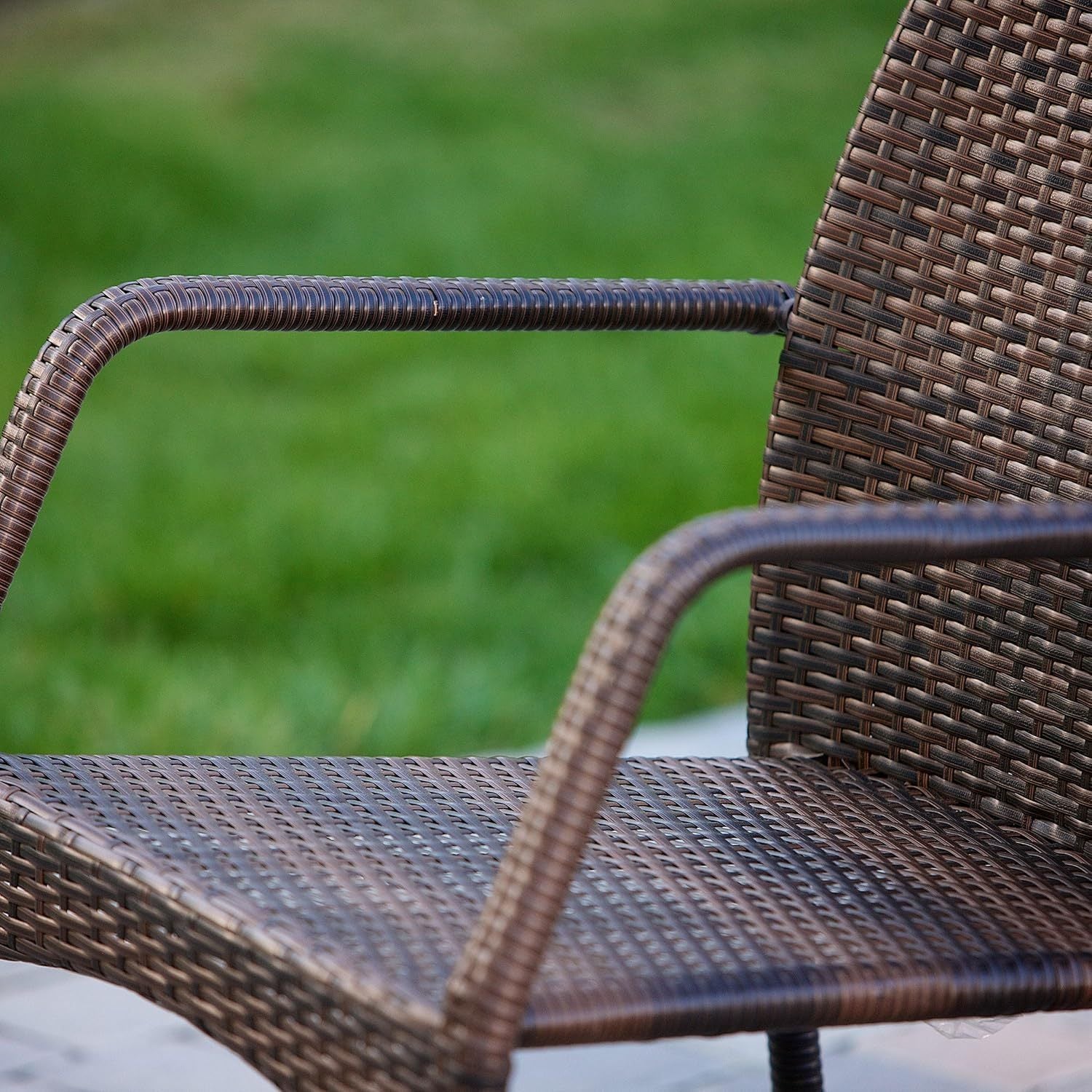 Mercer Outdoor Wicker Chairs, Set of 2