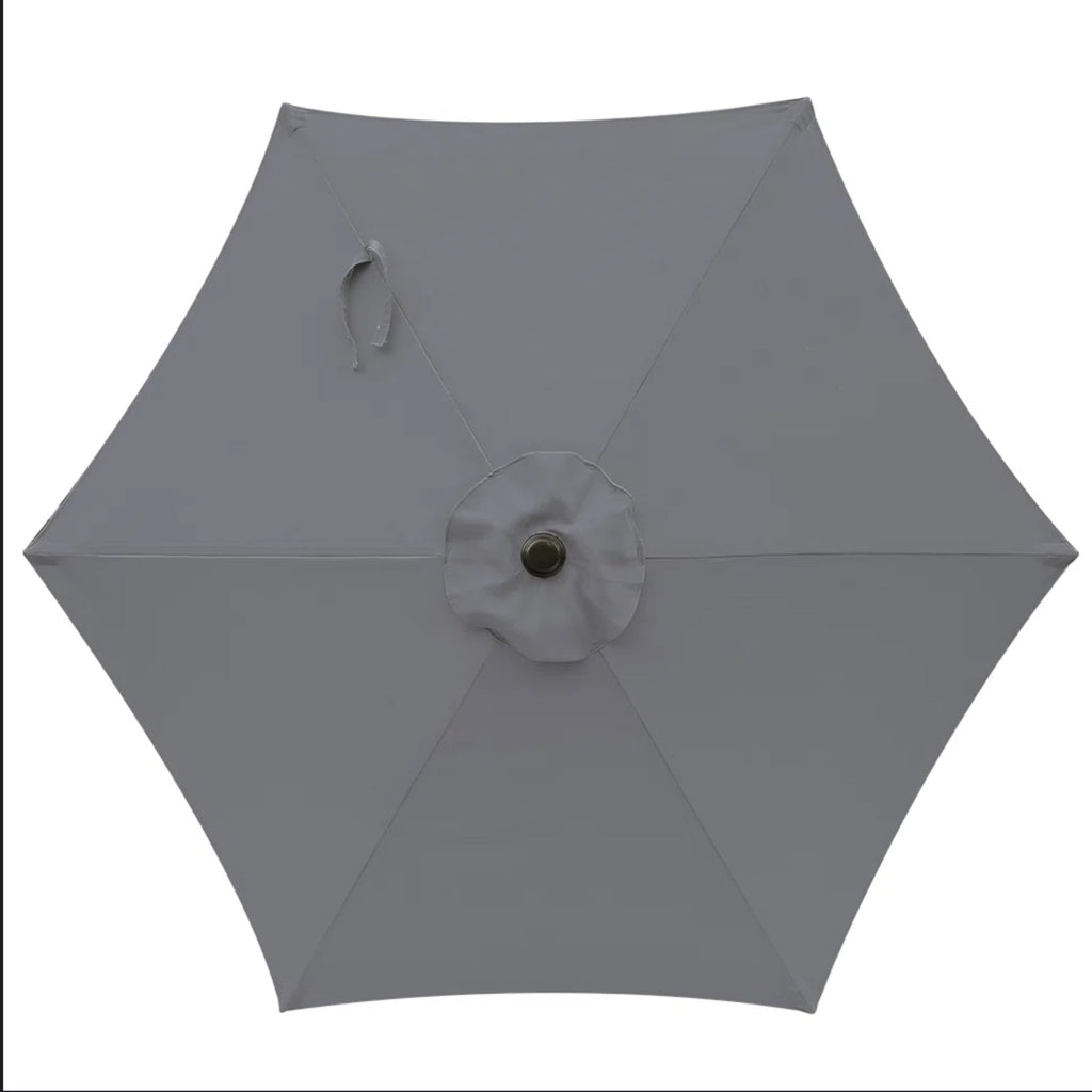 7.5 Feet Market Umbrella with Crank Lift & Tilt, Base Not Included