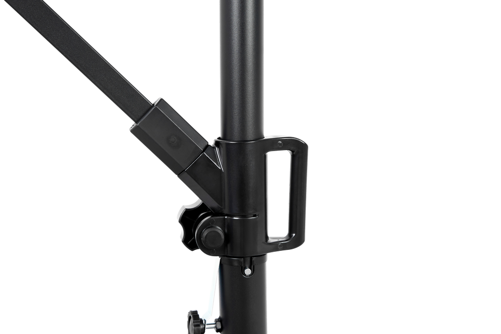 10' Offset Hanging Market Patio Umbrella w/Easy Tilt Adjustment, Base Not Included