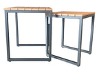 Clayton Slat Nesting End Tables