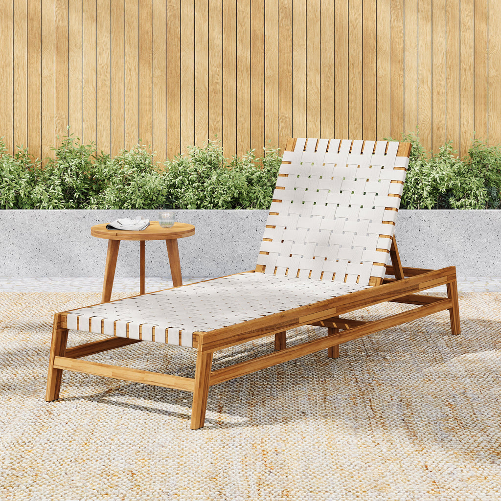 Isla Marina Outdoor Rope Chaise Lounge