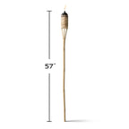 TIKI® Weather-Resistant Coated Bamboo Tiki Torch