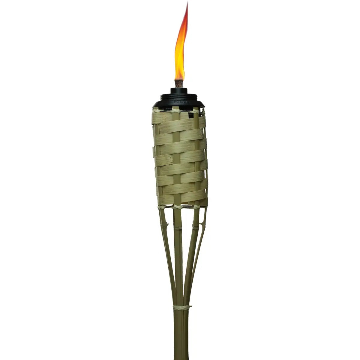 TIKI® Weather-Resistant Coated Bamboo Tiki Torch