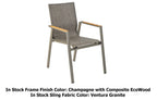 Aspect EcoWood Sling Dining Set