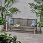 Hampton Outdoor Rattan 3 Seater Sofa