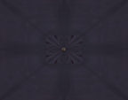 6.5' x 10' Auto Tilt Rectangular Market Black Frame Navy Canopy Umbrella