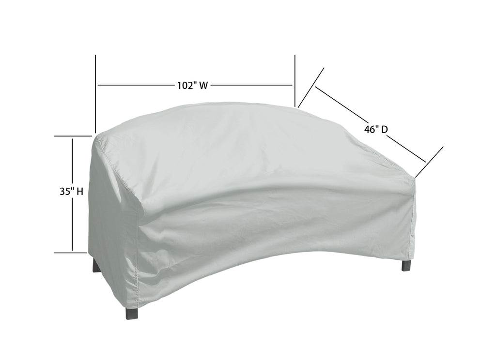 Curved Sofa Modular Outdoor Furniture Cover