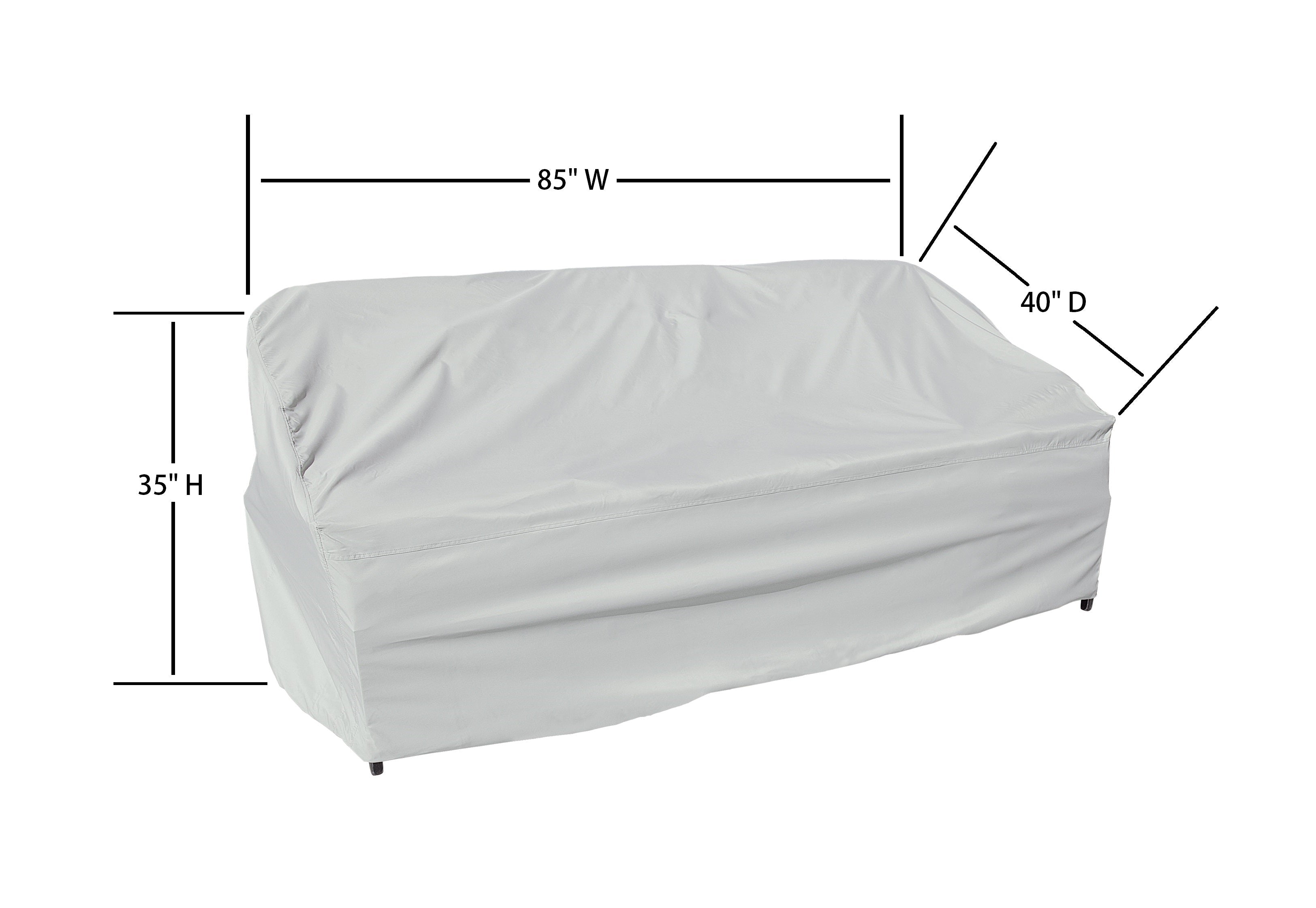 Modular Outdoor Furniture Cover for a Large Sofa