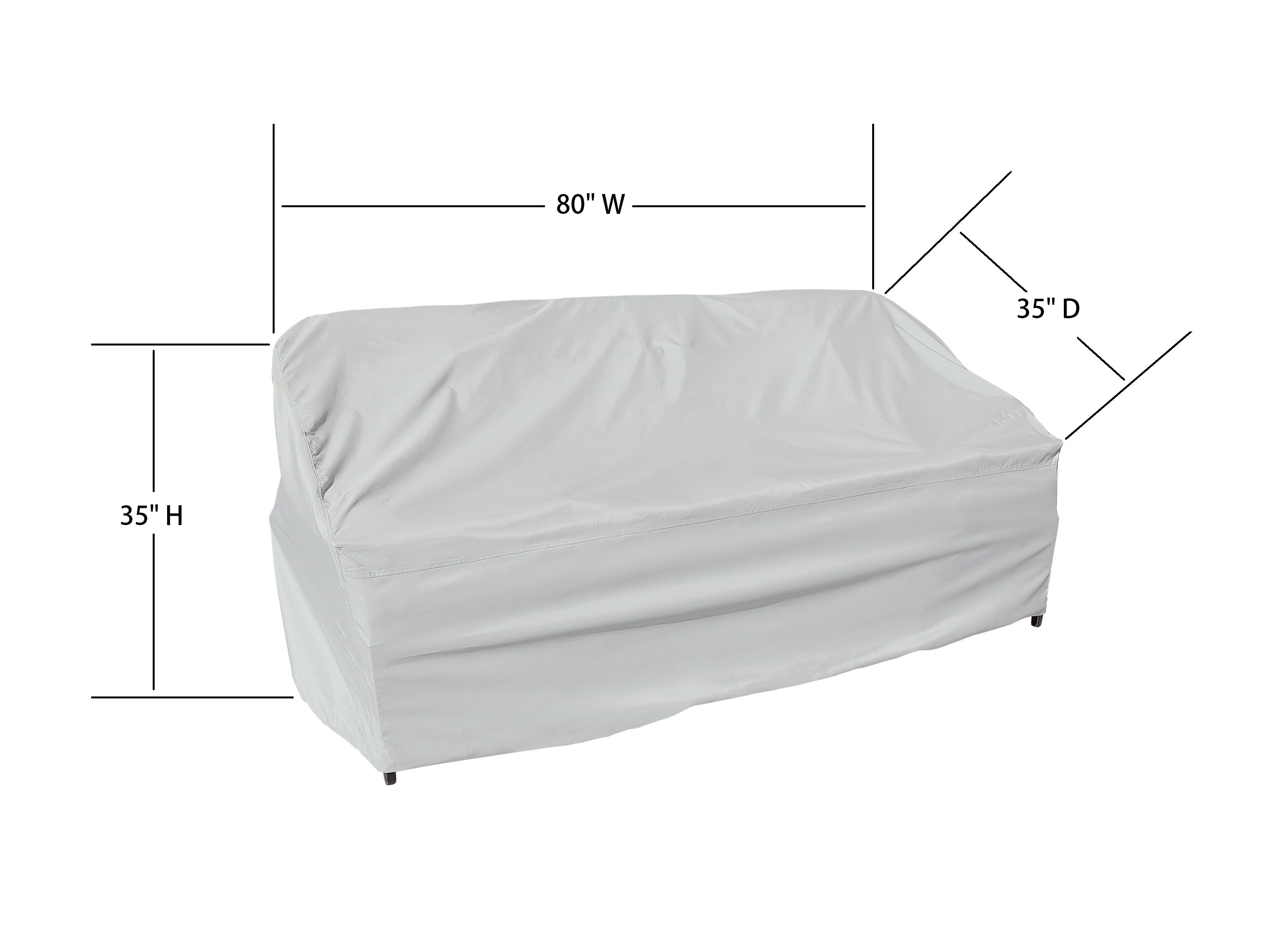 Modular Outdoor Furniture Cover for a Sofa