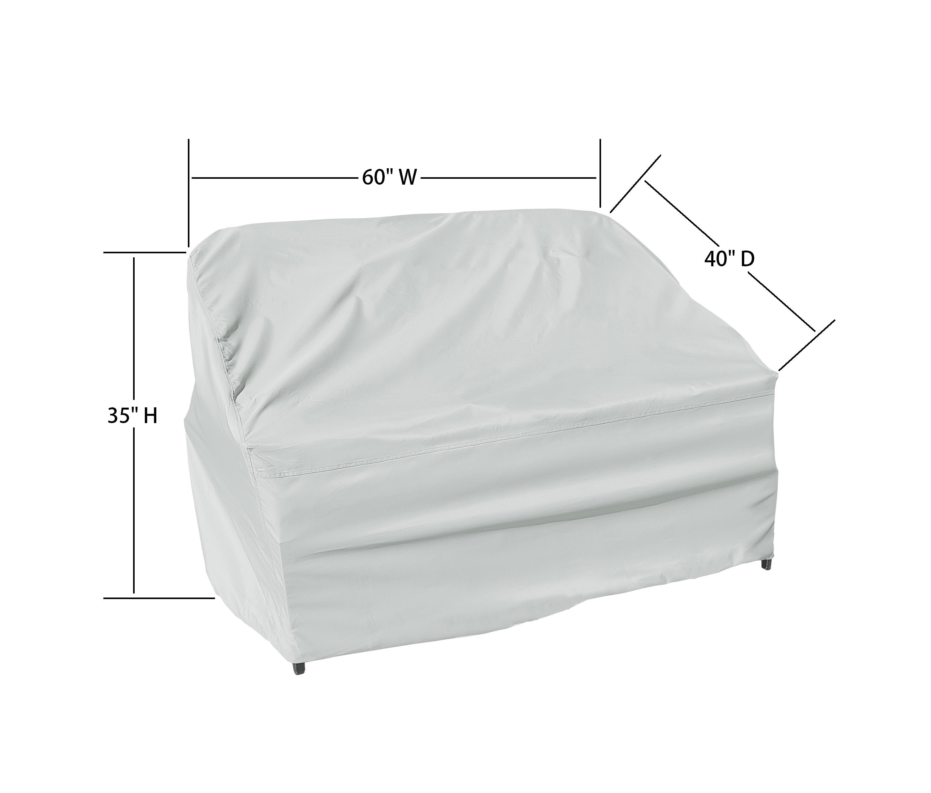 Large Loveseat Modular Outdoor Furniture Cover