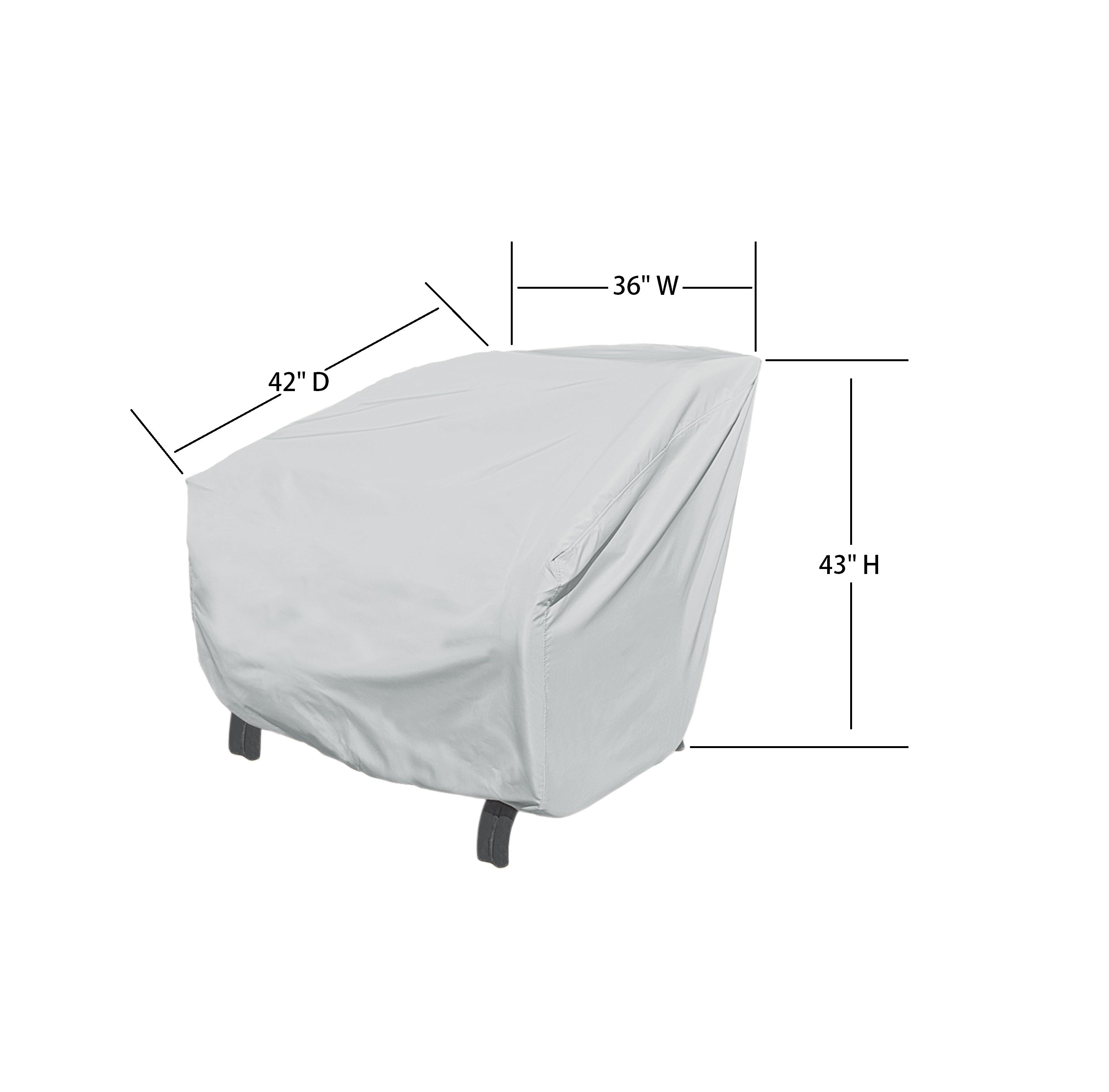 Modular Outdoor Furniture Cover for X-Large Lounge Chair