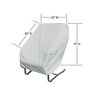 Modular Outdoor Furniture Cover for a Large Lounge Chair