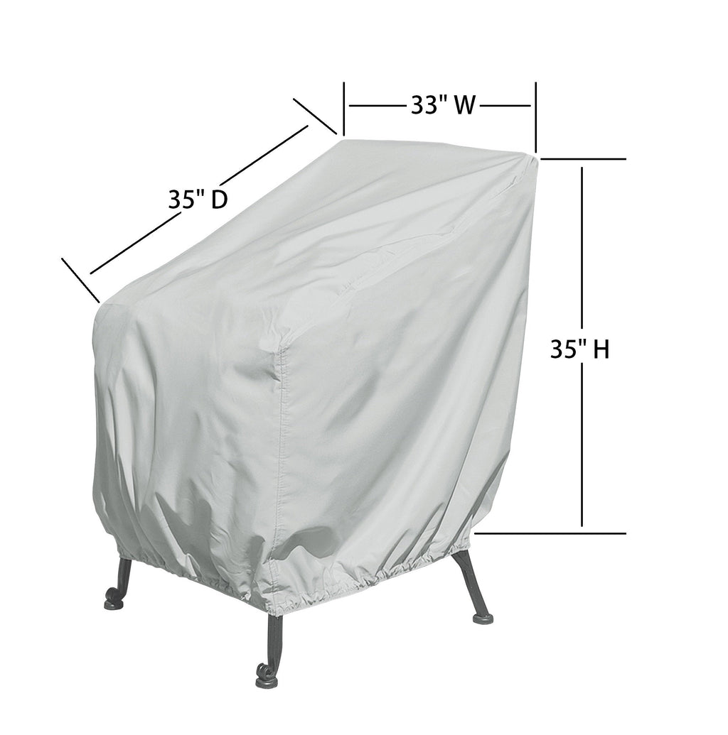 Modular Outdoor Furniture Cover for a Lounge Chair