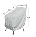 Modular Outdoor Furniture Cover for a Lounge Chair