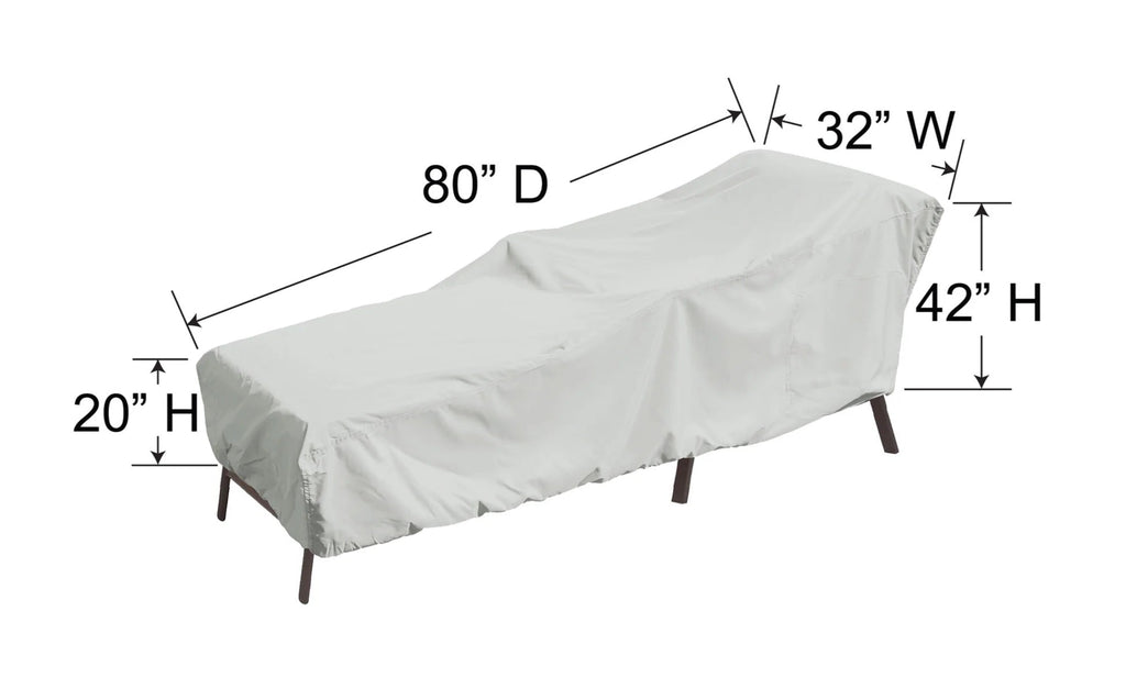 Small Chaise Lounge Modular Outdoor Furniture Cover