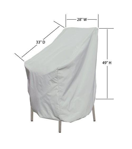 Bar Height Chair Modular Outdoor Furniture Cover