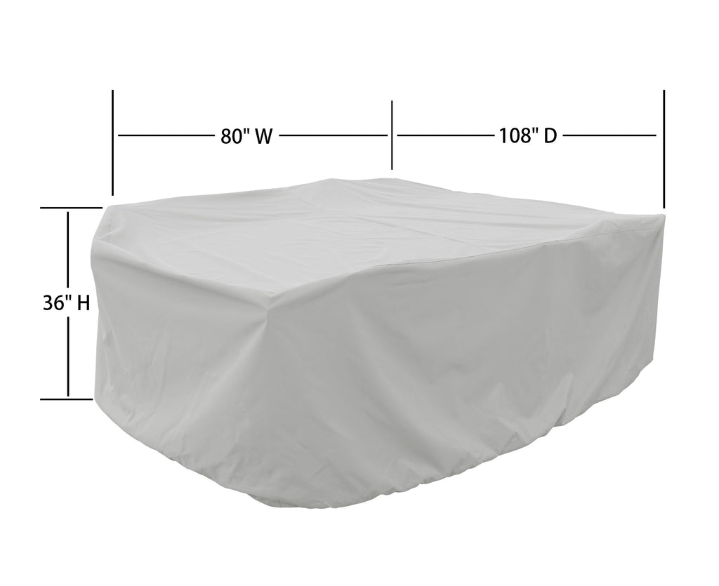 Modular Outdoor Furniture Cover for Medium Oval/Rectangle Table & Chairs