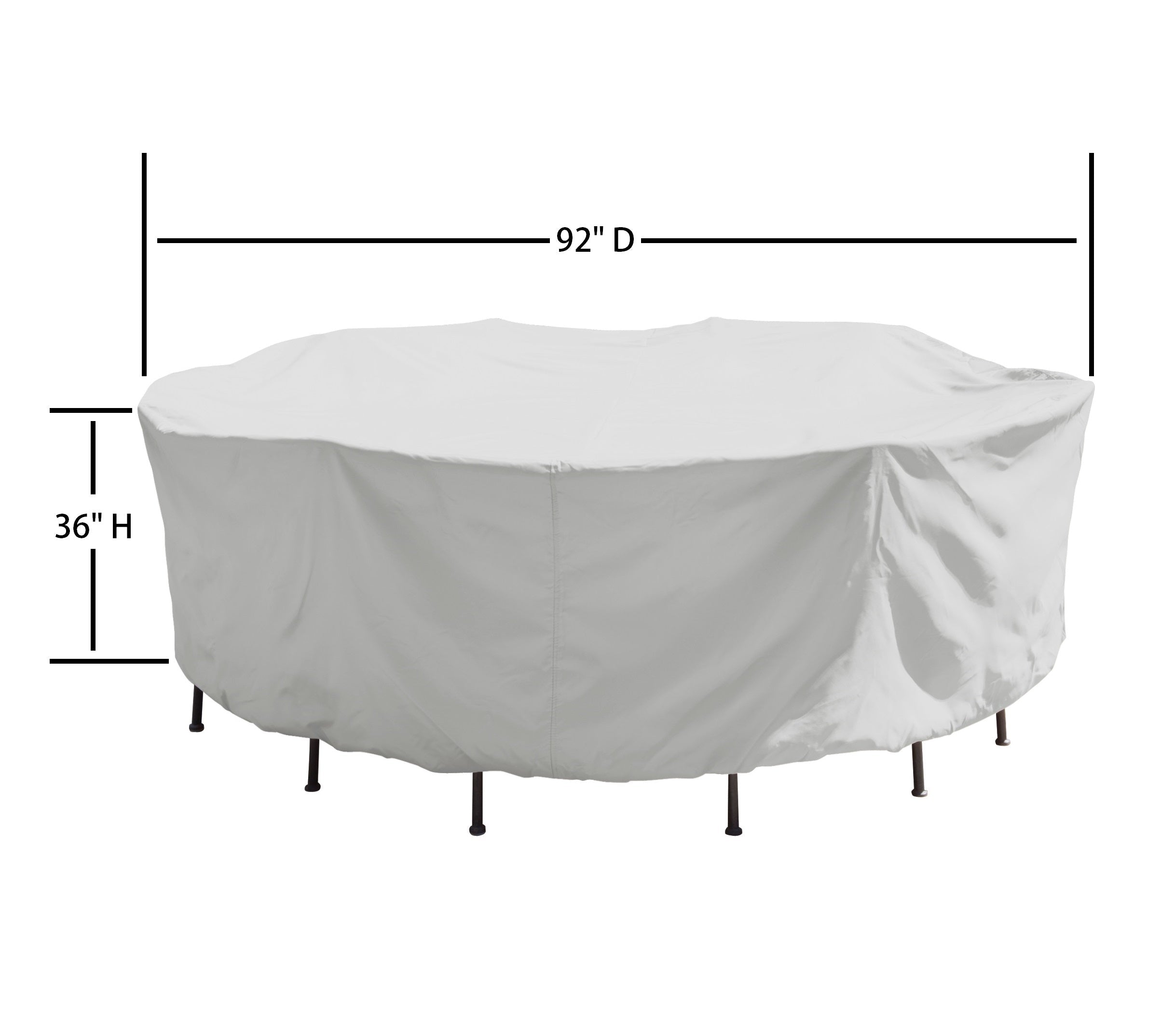 Modular Outdoor Furniture Cover for 54" Round/Square Table & Chairs