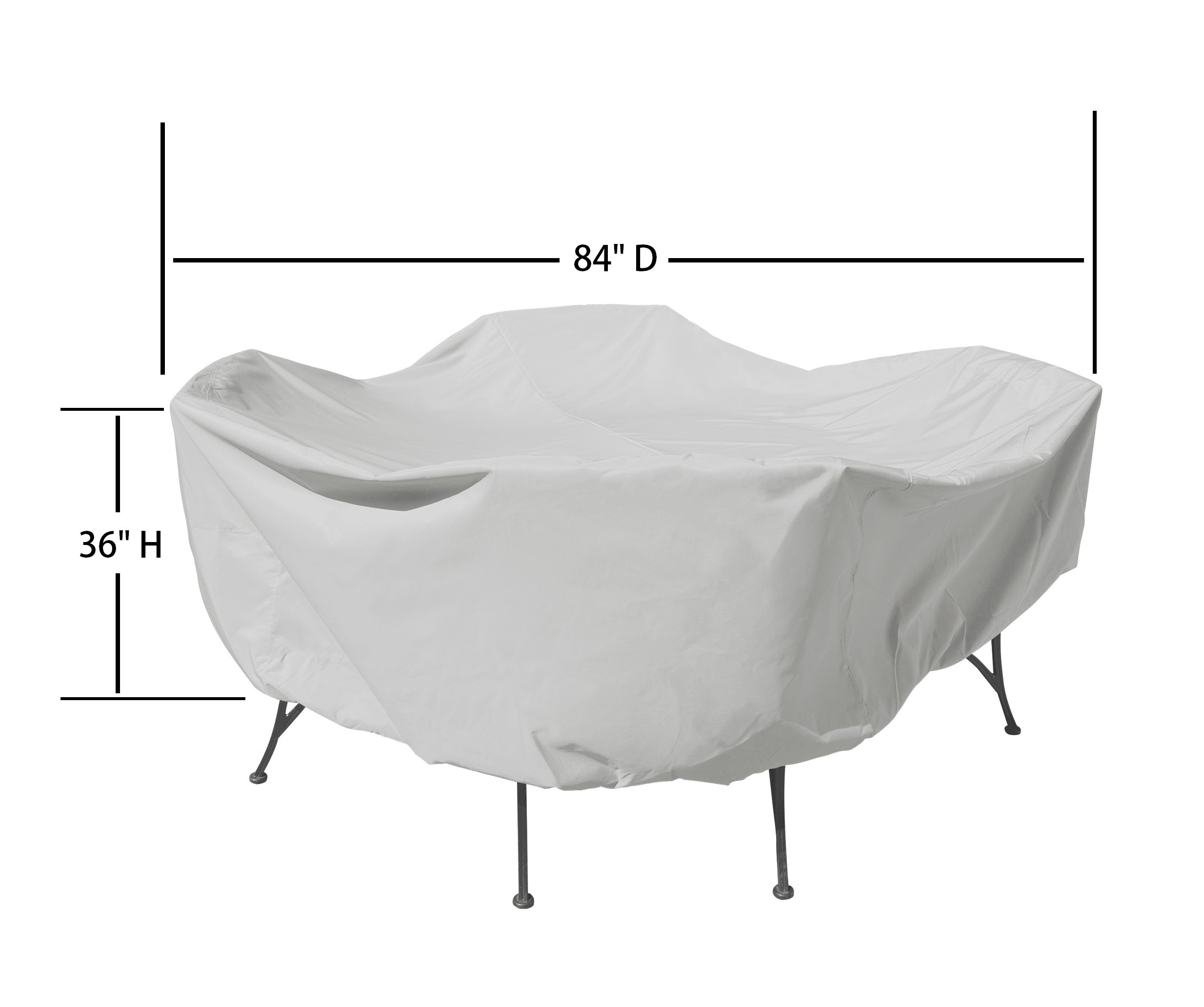 Modular Outdoor Furniture Cover for 48" Round/Square Table & Chairs