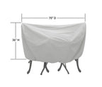 Modular Outdoor Furniture Cover for 36" Round/Square Bistro Table & Chairs