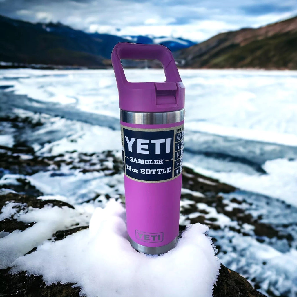 YETI Rambler® 18 oz. Water Bottle with Color-Matched Straw Cap