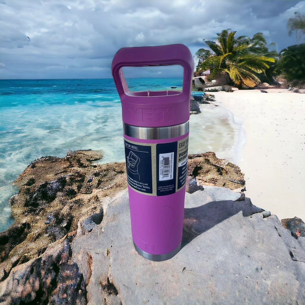 YETI Rambler® 18 oz. Water Bottle with Color-Matched Straw Cap