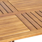 Hermosa 7-Piece Wood Outdoor Dining Set