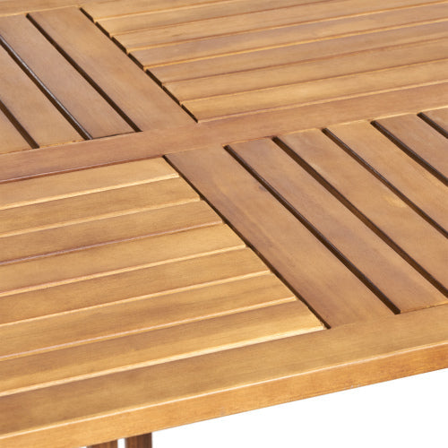 Hermosa 7-Piece Wood Outdoor Dining Set
