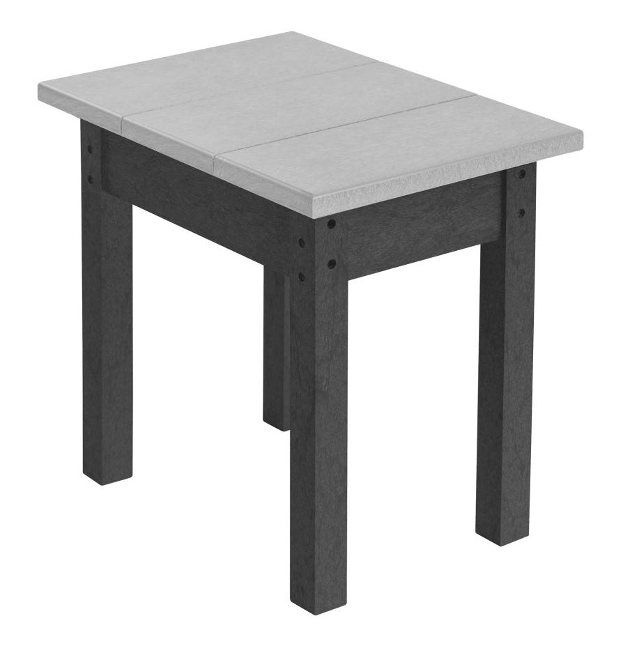 2-Toned Slate & Light Grey Resin Furniture by C.R. Plastic