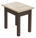 2-Toned Beige & Chocolate Resin Furniture by C.R. Plastic