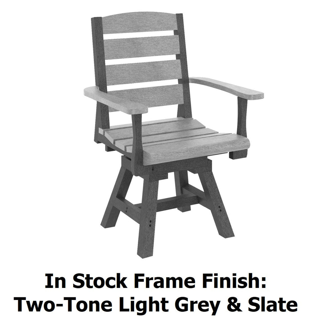 Light Grey & Slate Napa Resin Dining Collection