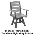 Light Grey & Slate Napa Resin Dining Collection
