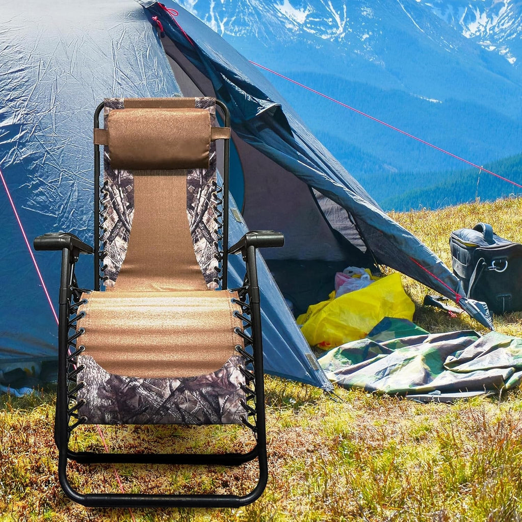 Zero Gravity Outdoor Portable Folding Lounge Chair for Adults