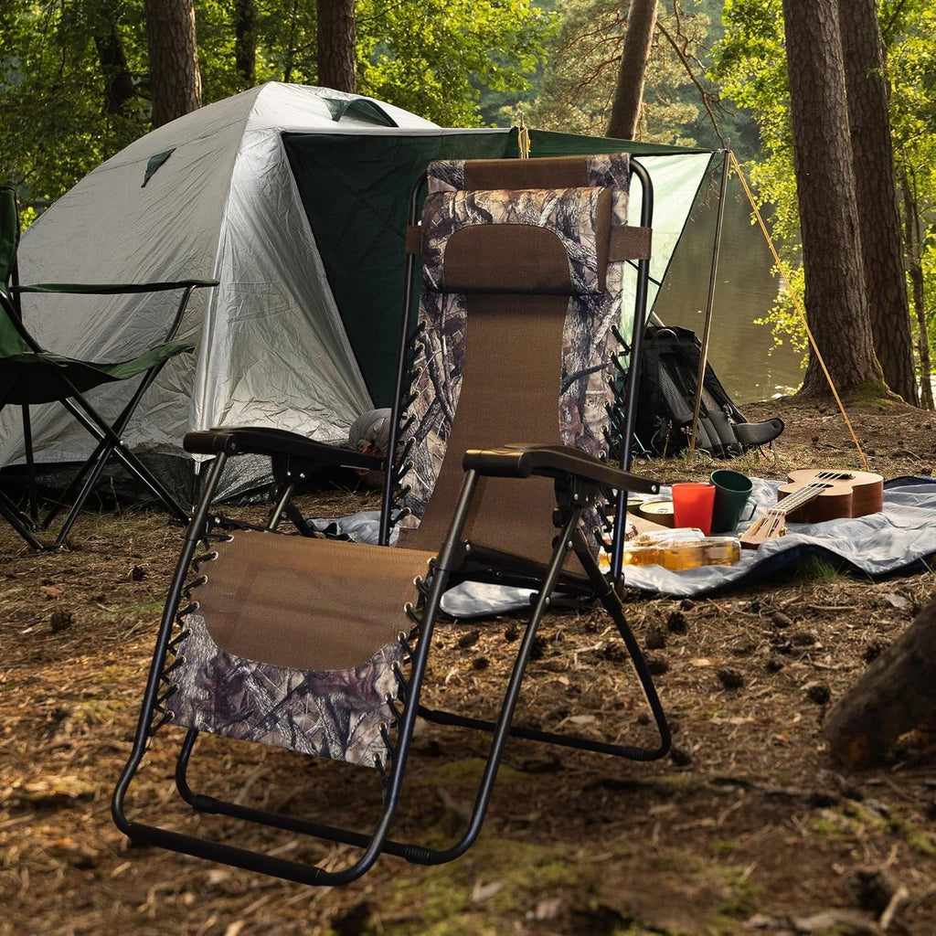 Zero Gravity Outdoor Portable Folding Lounge Chair for Adults