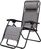 Zero Gravity Outdoor Portable Folding Lounge Chair for Adults