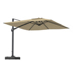 11' Outdoor Square Double Top Patio Umbrella, Base Not Included