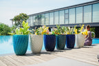 Elan Handmade White Ceramic Planter